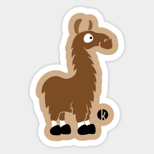 Llama Sticker